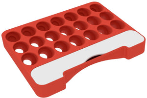 Feldherr Farbhalter mit Pinselfach für 4l Really Useful Box - 21 Farbfläschchen