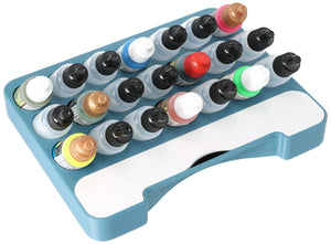 Feldherr Farbhalter mit Pinselfach für 4l Really Useful Box - 21 Farbfläschchen