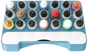 Feldherr Farbhalter mit Pinselfach für 4l Really Useful Box - 21 Farbfläschchen