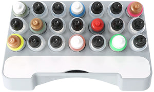 Feldherr Farbhalter mit Pinselfach für 4l Really Useful Box - 21 Farbfläschchen