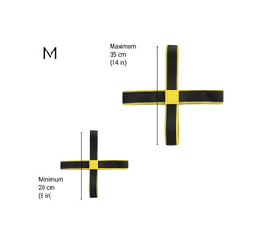 Feldherr Flex Cross Band gelb - Größe M