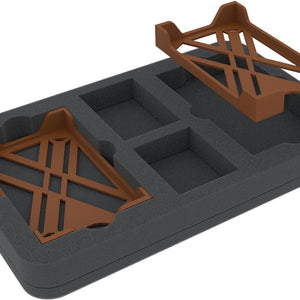 Feldherr Half-Size set de mousse pour Star Wars : Armada - cartes de vaisseaux