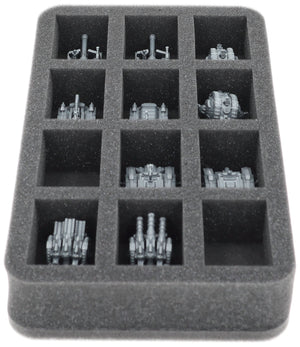HS050A178 Feldherr Schaumstoffeinlage für Armoured Clash - 12 Fächer