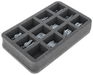 HS050A178 Feldherr Schaumstoffeinlage für Armoured Clash - 12 Fächer