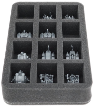 HS050A178 Feldherr Schaumstoffeinlage für Armoured Clash - 12 Fächer