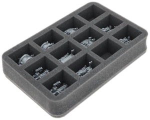 HS050A178 Feldherr Schaumstoffeinlage für Armoured Clash - 12 Fächer