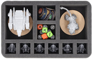 HS070A070 Inserto de espuma Feldherr para Epic Warpath - 10 compartimentos