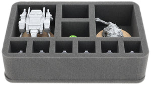 HS070A070 Inserto de espuma Feldherr para Epic Warpath - 10 compartimentos