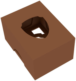 Feldherr Kartenhalter + Deckel für Spielkarten in Standard Card Game Size - 150 Karten - 1 Fach