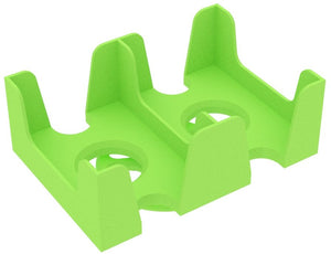 Feldherr Kartenhalter drehbar für Spielkarten in Standard Card Game Size - 2 Fächer