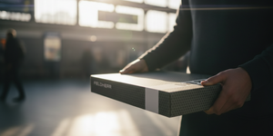 Feldherr Lagerbox FSLB040 für Modelleisenbahn Loks, Wagons und Fahrzeuge - 7 Stege für Spur N - liegend