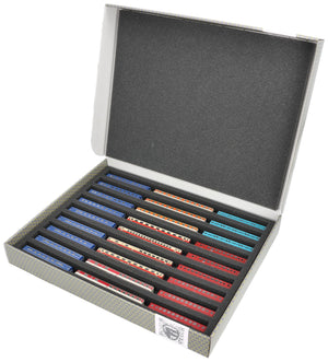 Feldherr Storage Box FSLB040 dla modeli lokomotyw kolejowych, wagonów i pojazdów - 9 slotów dla skrajni Z - poziomych