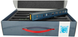 Feldherr Storage Box FSLB075 for model railway locomotives, wagons and vehicles - 5 slots for 00 gauge vertical