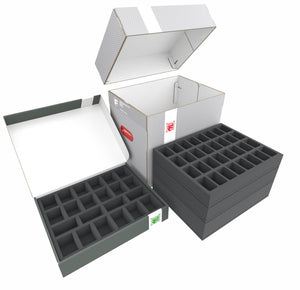 Feldherr Storage box FSLB310 z Storage box FSLB055 + zestaw 3D do Heroes of Might & Magic III: The Board Game - Gameplay All-In Pledge - figurki + karty + żetony