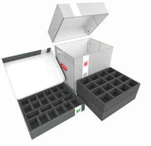 Feldherr Storage box FSLB310 z Storage box FSLB055 + zestaw 3D do Heroes of Might & Magic III: The Board Game - Gameplay All-In Pledge - figurki + karty + żetony