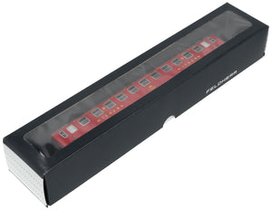 Feldherr Sichtlagerbox MTLB340 325 x 60 x 50 mm für Modelleisenbahnen, Loks und Fahrzeuge