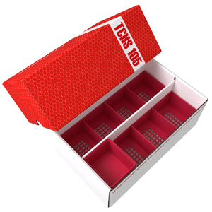 Feldherr Storage Box TCHS105 para 1350 cartas de juego en tamaño de juego de mesa americano estándar + material de juego