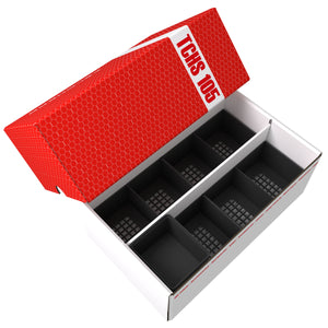Feldherr Storage Box TCHS105 para 1350 cartas de juego en tamaño de juego de mesa americano estándar + material de juego