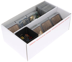 Feldherr Storage Box TCHS105 para 1350 cartas de juego en tamaño de juego de mesa americano estándar + material de juego