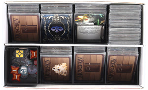 Feldherr Storage Box TCHS105 para 1350 cartas de juego en tamaño de juego de mesa americano estándar + material de juego