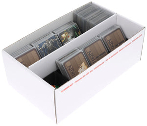 Feldherr Storage Box TCHS105 para 1350 cartas de juego en tamaño de juego de mesa americano estándar + material de juego