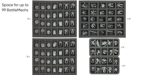 Feldherr MAXI bag for BattleTech - 99 Mechs