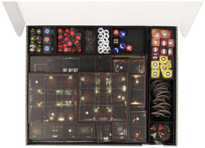 Feldherr MAXI Tasche mit Lagerboxen FSLB040 + TCHS105 für Resident Evil: The Board Game - Grundspiel + 2 Erweiterungen