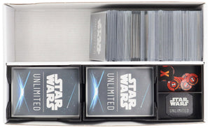 Feldherr MEDIUM sac + 2 Storage Boxes TCHS105 pour Star Wars : Unlimited - 2720 cartes + matériel de jeu