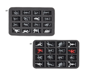 Feldherr MINI Etui pour 32 miniatures de Blood Bowl sur socle 25 mm (jusqu'en 2015)
