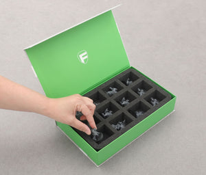 Feldherr Magnetic Box verde para Blood Bowl: Matarifes de la tribu de los cráneos