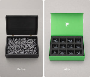 Feldherr Magnetic Box verde para Blood Bowl: Matarifes de la tribu de los cráneos