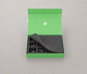 Feldherr Magnetic Box verde para Blood Bowl: Matarifes de la tribu de los cráneos