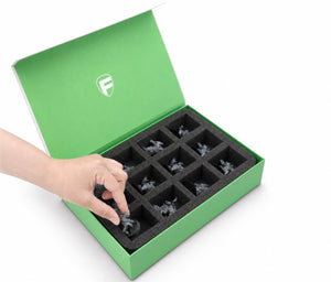 Feldherr Magnetic Box vert pour Blood Bowl : Abatteurs de tribus de crânes