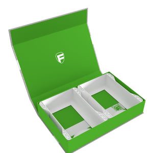 Feldherr Magnetbox grün für Warhammer Age of Sigmar: Schriftrollenkarten (groß)