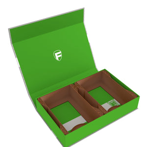 Feldherr Magnetbox grün für Warhammer Age of Sigmar: Schriftrollenkarten (groß)