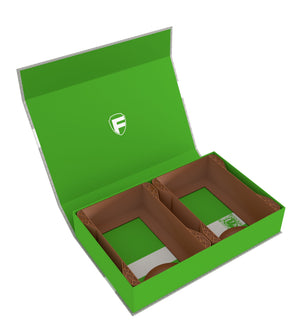 Feldherr Magnetbox grün für Warhammer Age of Sigmar: Schriftrollenkarten (groß)