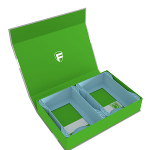 Feldherr Magnetbox grün für Warhammer Age of Sigmar: Schriftrollenkarten (groß)