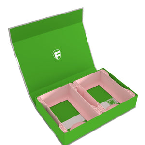 Feldherr Magnetbox grün für Warhammer Age of Sigmar: Schriftrollenkarten (groß)