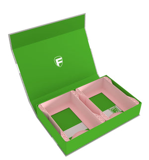 Feldherr Magnetbox grün für Warhammer Age of Sigmar: Schriftrollenkarten (groß)