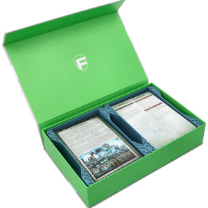 Feldherr Magnetbox grün für Warhammer Age of Sigmar: Schriftrollenkarten (groß)