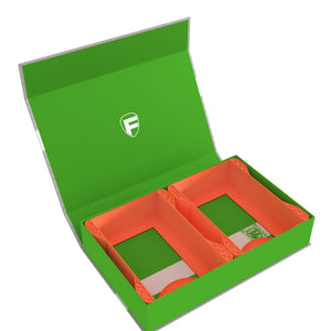 Feldherr Magnetbox grün für Warhammer Age of Sigmar: Schriftrollenkarten (groß)