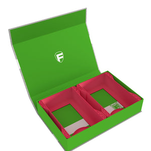 Feldherr Magnetbox grün für Warhammer Age of Sigmar: Schriftrollenkarten (groß)