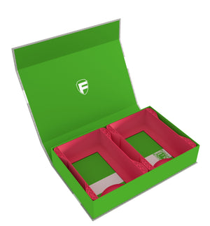 Feldherr Magnetbox grün für Warhammer Age of Sigmar: Schriftrollenkarten (groß)