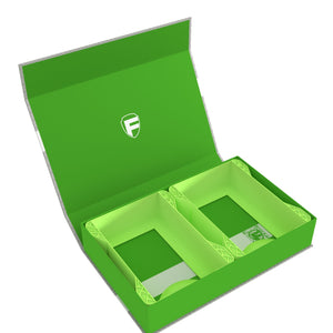 Feldherr Magnetbox grün für Warhammer Age of Sigmar: Schriftrollenkarten (groß)