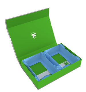 Feldherr Magnetbox grün für Warhammer Age of Sigmar: Schriftrollenkarten (groß)