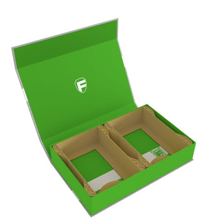 Feldherr Magnetbox grün für Warhammer Age of Sigmar: Schriftrollenkarten (groß)