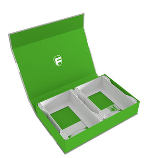 Feldherr Magnetbox grün für Warhammer Age of Sigmar: Schriftrollenkarten (groß)