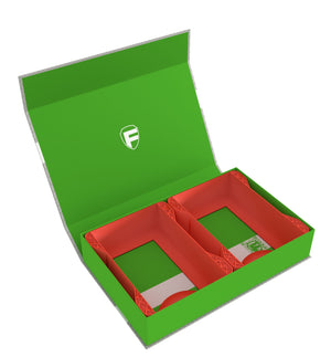 Feldherr Magnetbox grün für Warhammer Age of Sigmar: Schriftrollenkarten (groß)