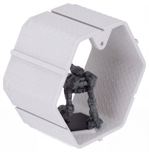 Modular Feldherr Hexagon Wall Shelf for BattleMechs