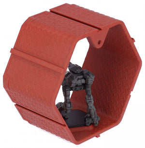 Modular Feldherr Hexagon Wall Shelf for BattleMechs